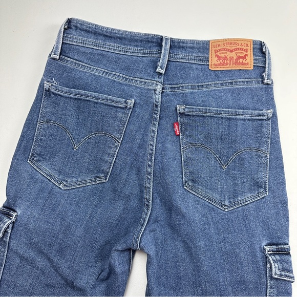 Levi's Womens 721 Skinny Utility Ankle Jeans - Picture 7 of 9
